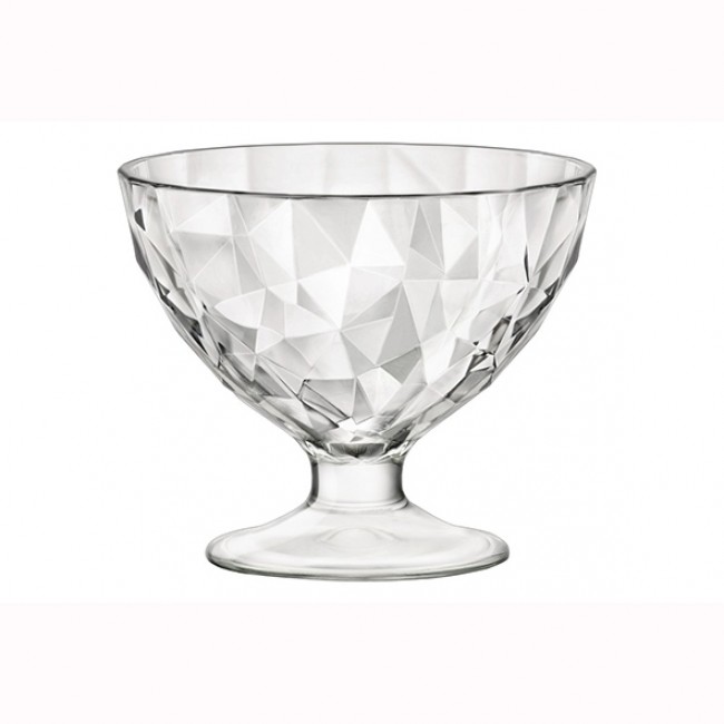 Coupe à glace haute 27cl en verre pressé - Lot de 6 - Circée - La Rochère