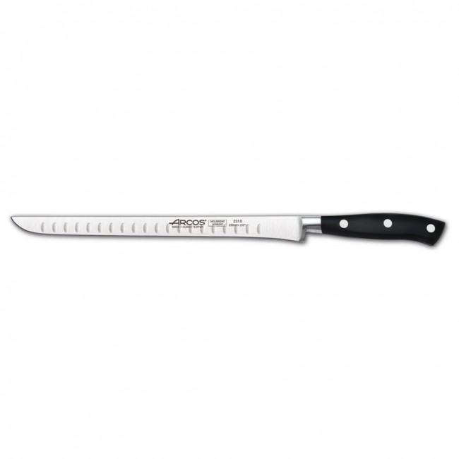 Ham slicing knife - 25 cm blade Nitrum stainless steel - Sold individually