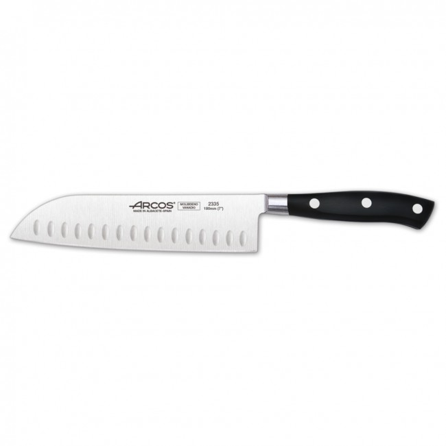 Santoku chef's knife - 18 cm Nitrum stainless steel - Sold individually