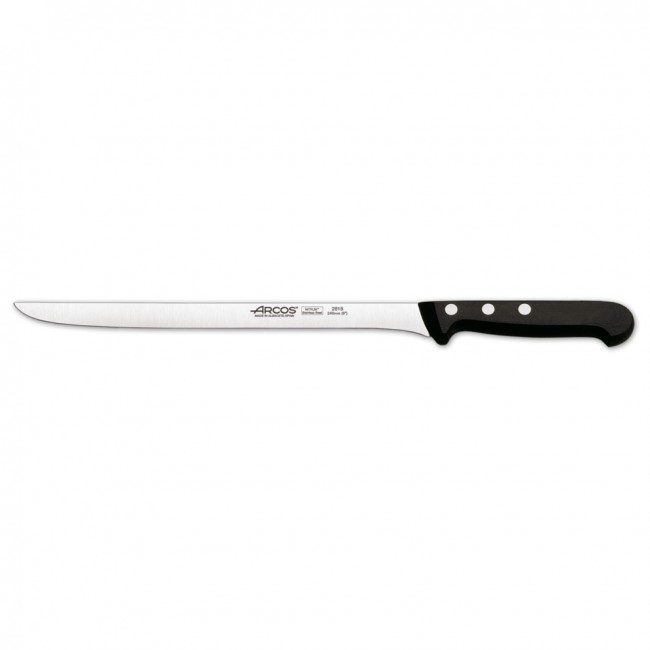 Ham slicing knife - 24 cm blade Nitrum stainless steel - Sold individually