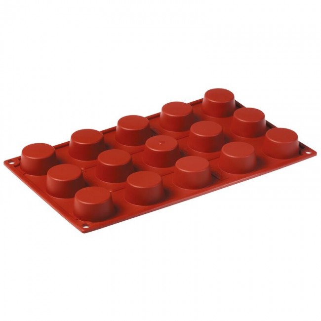 Moule flexible en silicone - 15 petits-fours - Flexipad - Paderno