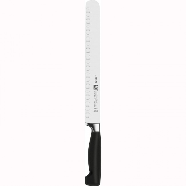 Ménagère 24 pièces bleue en inox - Range couverts en bois - Laguiole - Jean Dubost