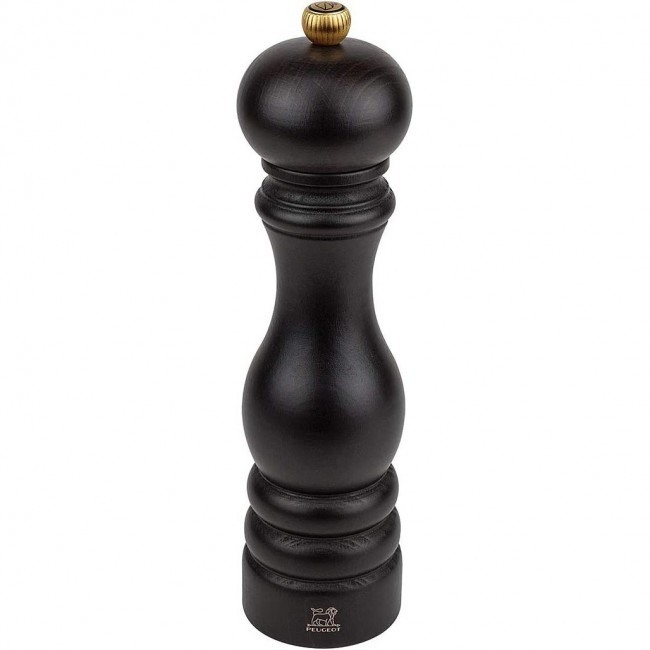 Black chocolate salt mill 22cm/8.7" - beech wood - Paris Classic - Peugeot