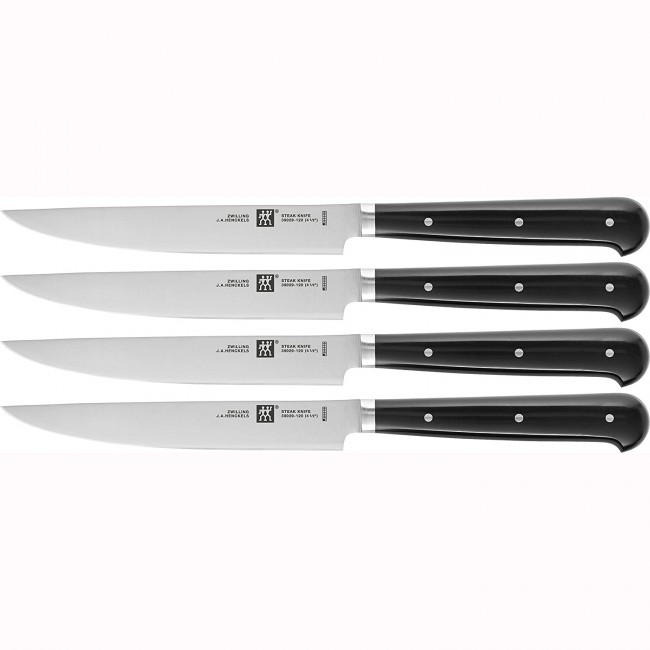 Ménagère 24 pièces bleue en inox - Range couverts en bois - Laguiole - Jean Dubost