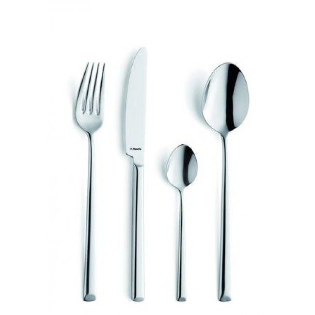 Fourchette à dessert forgée inox 18/10 de 4mm - Lot de 6 - Métropole - Amefa