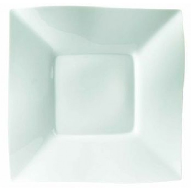 Assiette carrée blanche 26x26cm