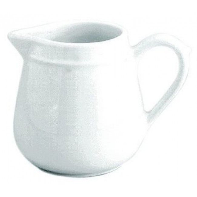 Standard porcelain pot 6 oz / 18 cl white