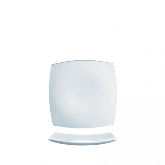 White dessert plate 7" / 19cm - Singly sold - Delice - Arcoroc