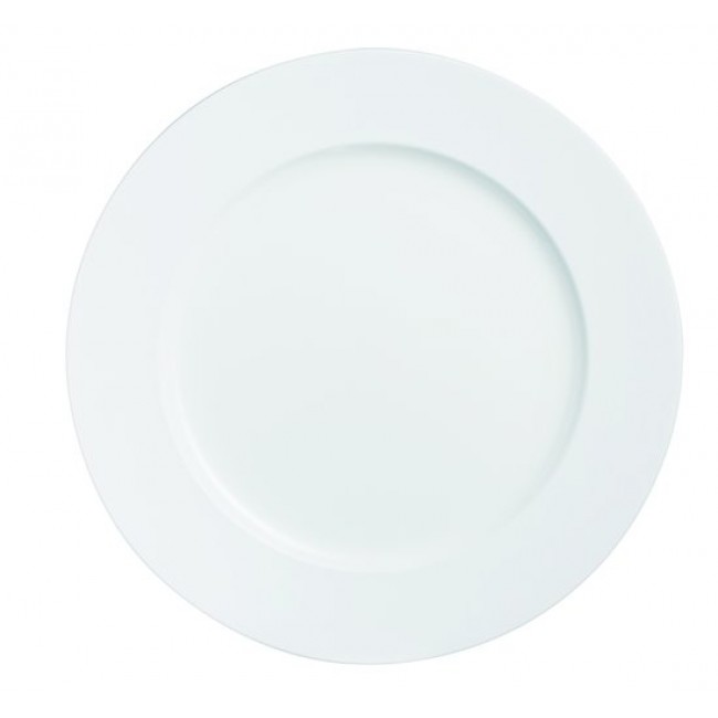 Porcelain round flat plate 11" / 28.5cm white - Olea - Chef & Sommelier