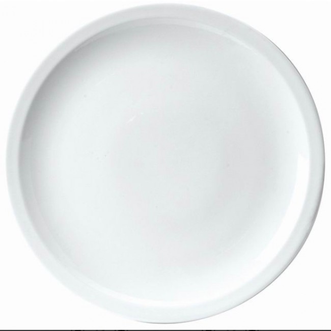 Assiette plate ronde blanche 20 cm