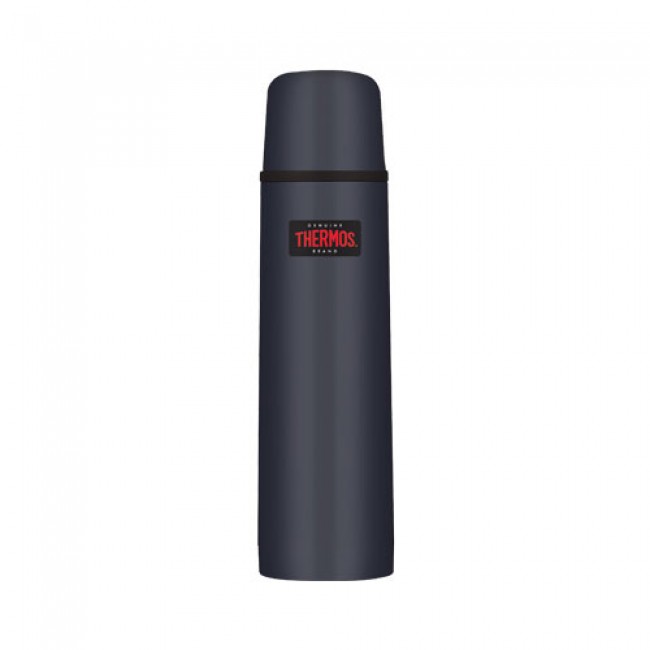 Stainless steel insulated 16oz / 50cl bottle blue - Light & Compact - Thermos