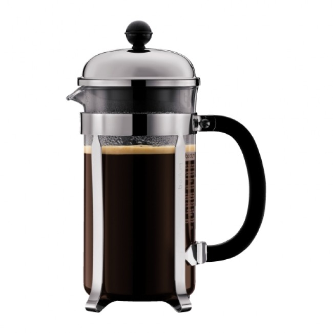Théière Salam noire mate 4 tasses de 70cl en acier et porcelaine - Guy Degrenne