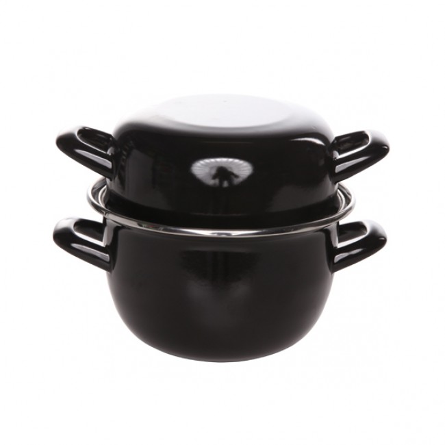 Black mussels casserole 9 in / 24 cm - Sold individually