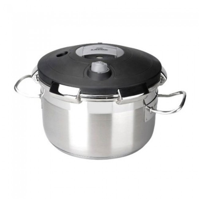Marmite braisière basse à couvercle - faitout induction en inox 18/10 - Ø 20 cm - Chef Classic - Lacor