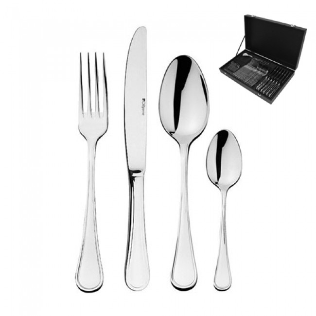 24 piece cutlery set - 18/10 stainless steel - Confidence - Guy Degrenne