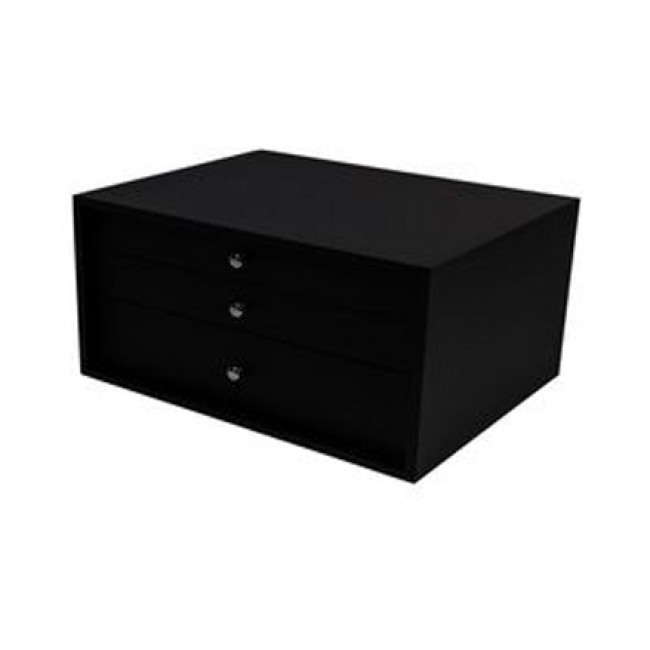 Black wooden case for 120 or 127 piece cutlery set - AZ boutique