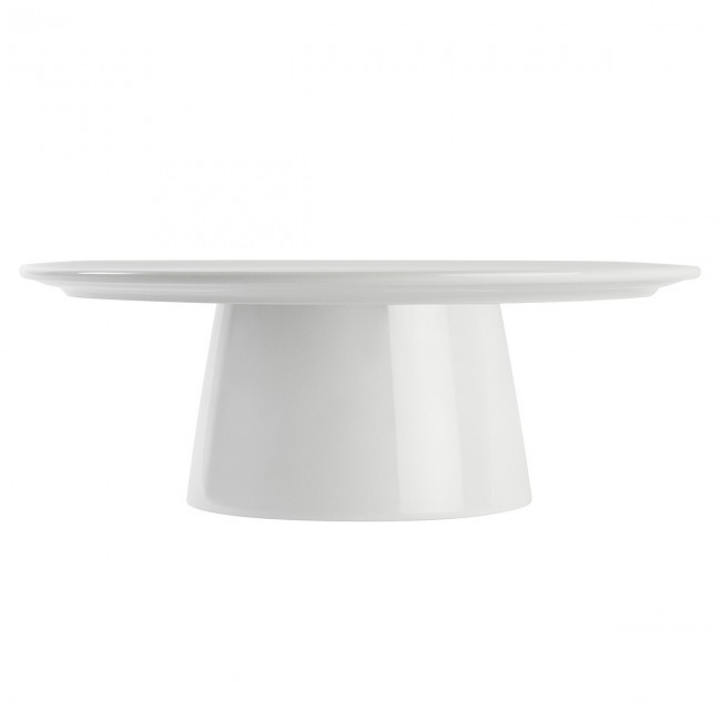 Round cake stand 10oz / 25cm white - Modulo - Guy Degrenne
