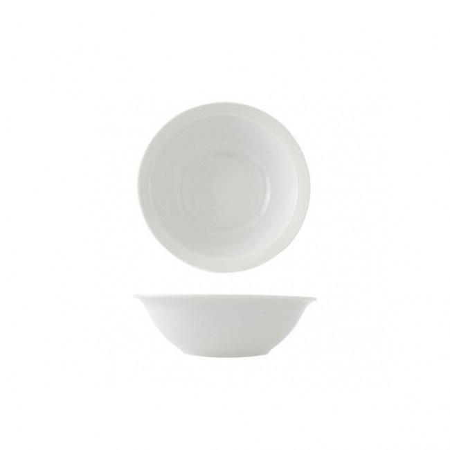 White round porcelain bowl 5.5 in / 14 cm - Set of 12
