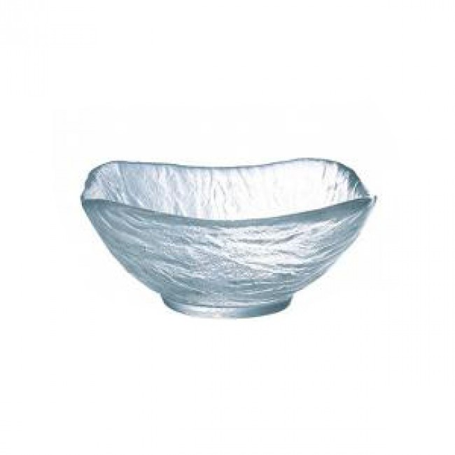 Square transparent glass cup 4.7" / 12cm  - Minerali Arcoroc 