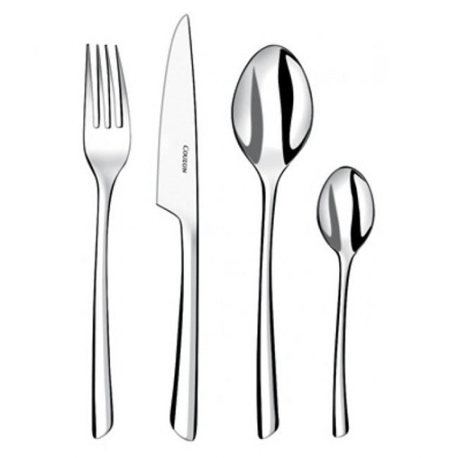 Dessert/fish fork - 3.5mm thick 18/10 stainless steel - Set of 6 - J'ai Gouté - Couzon