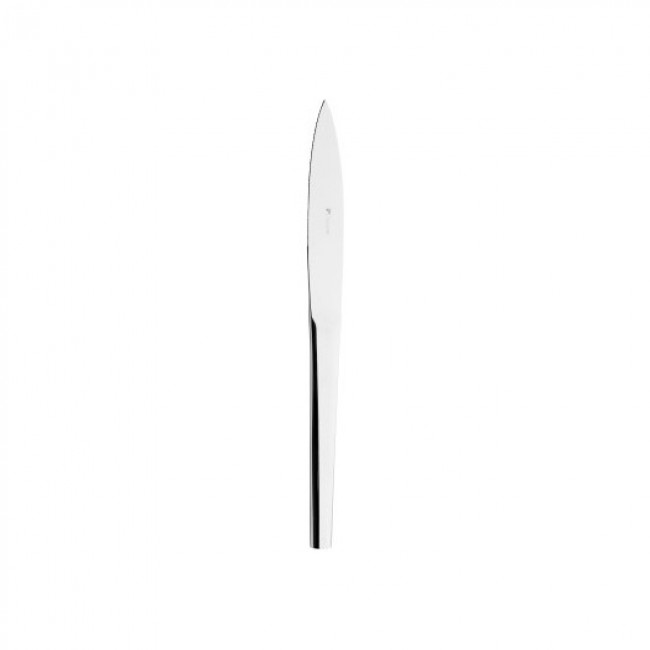 Dessert knife solid handle serrated n°1 - 18/10 stainless steel - Set of 6 - Mirage - Guy Degrenne