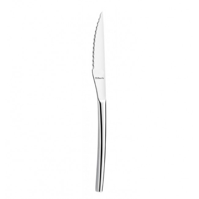 Steak knife standing 3,5mm thick 18/10 stainless steel - Set of 6 - Aurora - Amefa