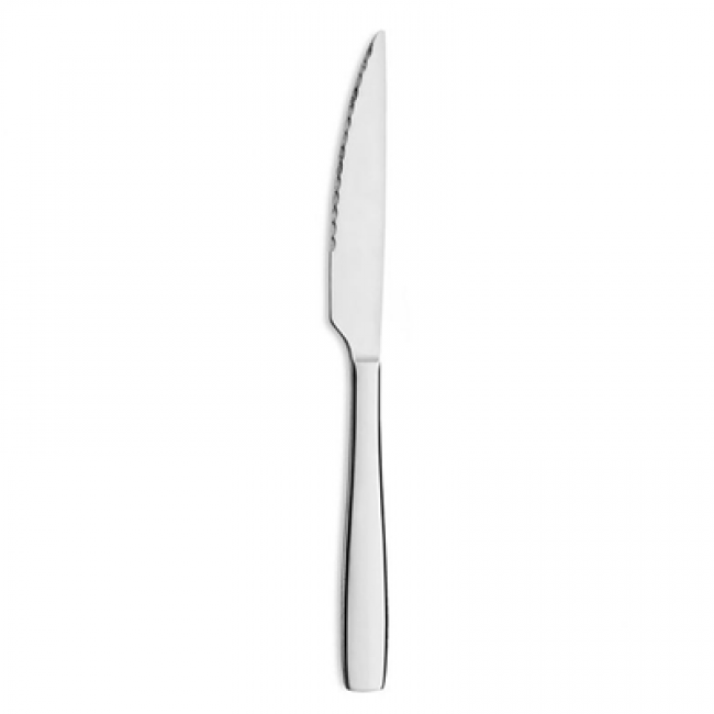 Steak knife 18/0 inox 1.8mm mirror finishing – Hotel - Amefa