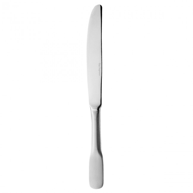Hollow handle table knife - 3mm thick 18/0 stainless steel - Set of 6 - Vieux Paris - Guy degrenne