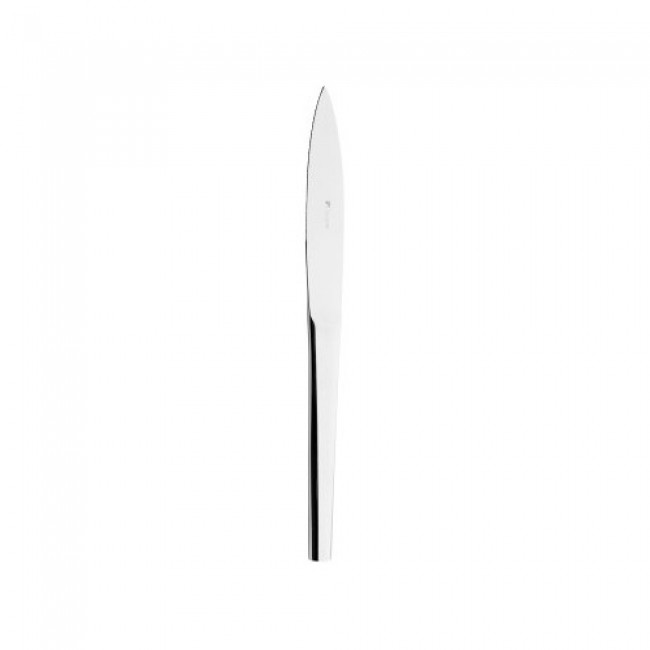 Table knife solid handle serrated n°2 - 18/10 stainless steel - Set of 6 - Mirage - Guy Degrenne