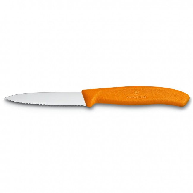 Couteau de cuisine universel japonais type Santoku - lame 13cm en céramique fine - Céramique Classique - Forever