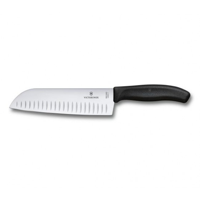 Couteau de cuisine universel japonais type Santoku - lame 13cm en céramique fine - Céramique Classique - Forever