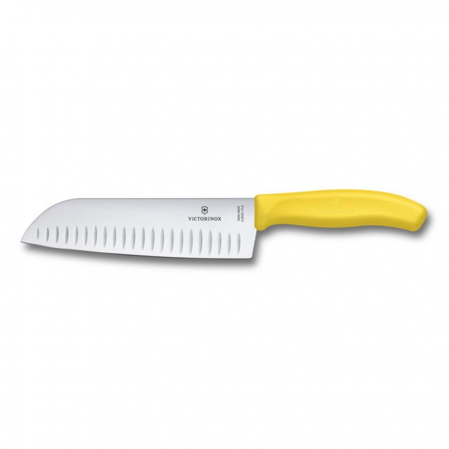 Couteau de cuisine universel japonais type Santoku - lame 13cm en céramique fine - Céramique Classique - Forever