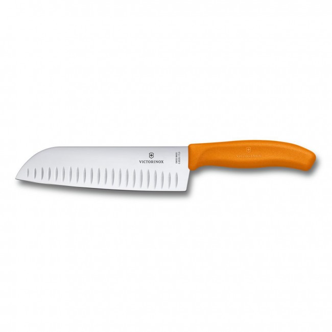 Couteau de cuisine universel japonais type Santoku - lame 13cm en céramique fine - Céramique Classique - Forever