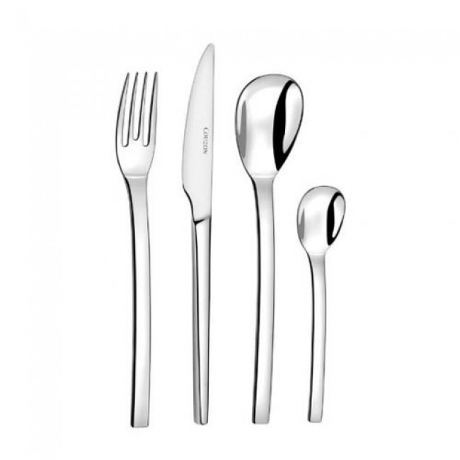 Ménagère 48 pièces en inox 18/10 2,5mm finition miroir - Pix'elle - Couzon