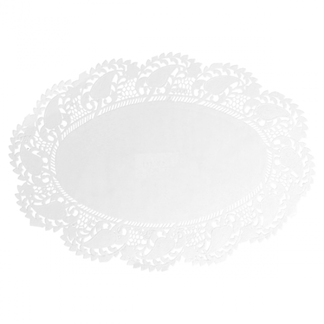 Oval paper lace 35.7x26.5cm - Sold by 250 - Paper lace - AZ boutique