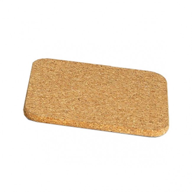 Plate mat square 19cm x 19cm in cork - set of 3 - Liège - Cosy & Trendy