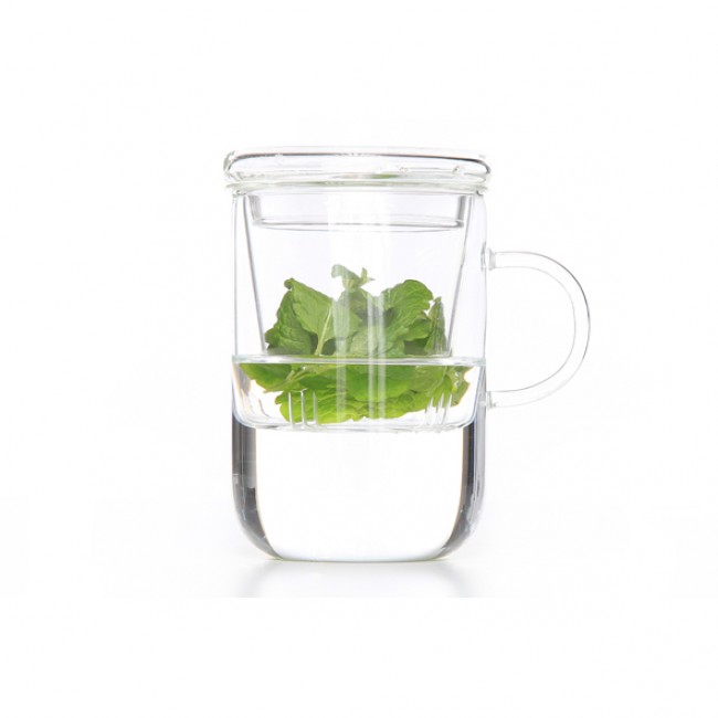 Tasse à expresso en verre 12cl - Lot de 2 - Duos - Luigi Bormioli