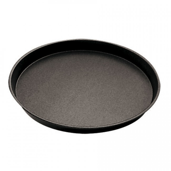 Moule à tarte bord uni 32cm en métal anti-adhérent - Tourtière unie - Paderno