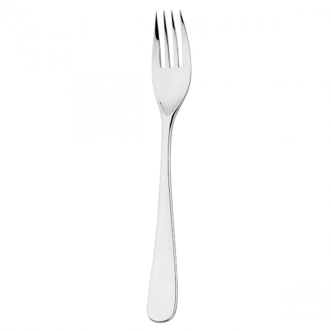 Dessert fork 18/10 stainless steel 3.8mm mirror finishing - Set of 6 - Aquatic - Guy Degrenne