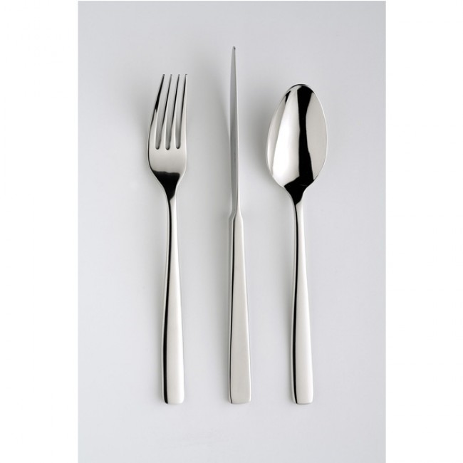 Dessert fork - 4mm thick 18/10 stainless steel - Atlantis - Eternum
