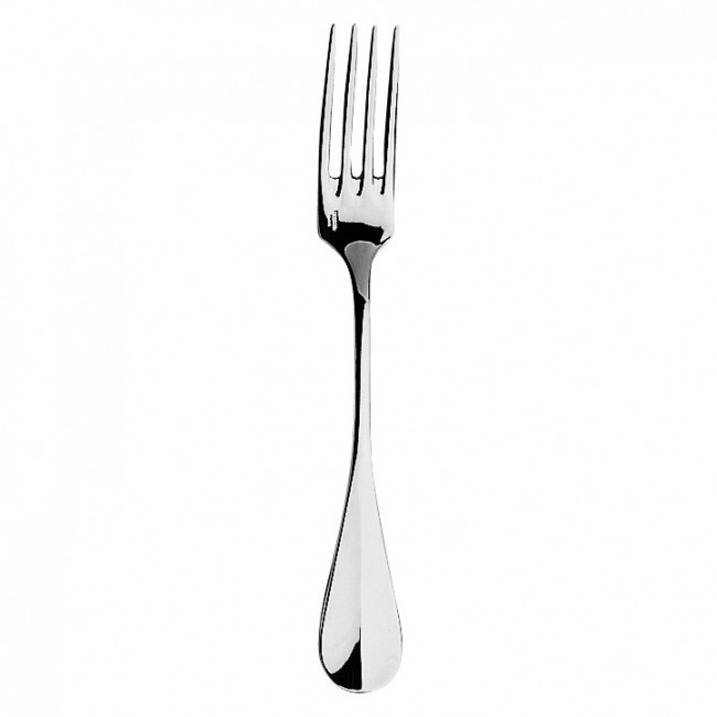 18/10 stainless steel dessert fork 3,5mm mirror finnishing - set of - Blois FH - Guy Degrenne