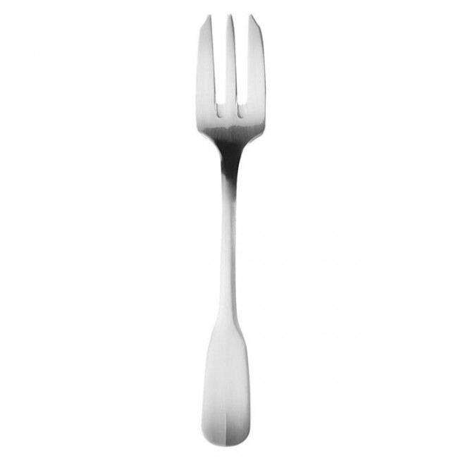 Cake fork - 3mm thick 18/0 stainless steel - Sold by 6 - Vieux Paris - Guy Degrenne