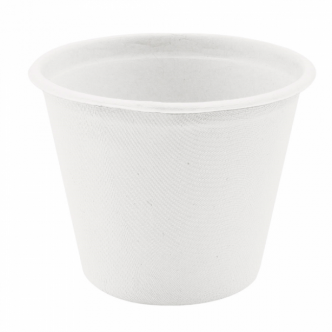 White cellulose cup 14 oz / 425 ml - Set of 50 - Bionic - AZ Boutique
