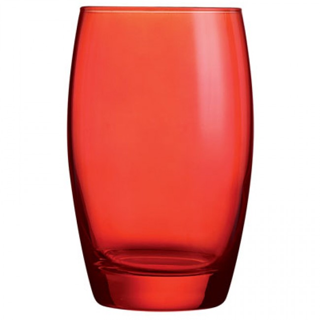 Red old fashioned water glass 12oz / 35cl studio - Salto - Arcoroc