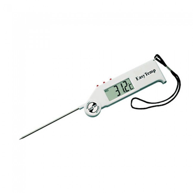 Digital thermometer with adjustable probe