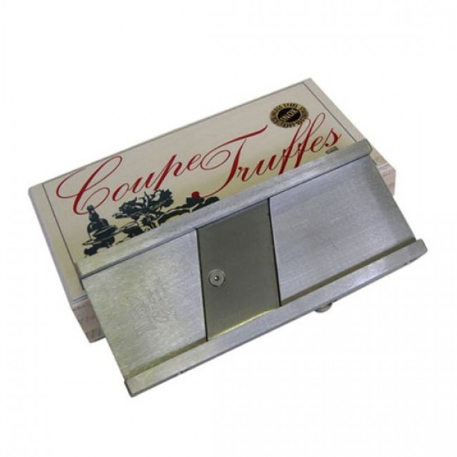 Professional Stainless steel truffles mandoline 7 x 3 x 0.4" / 18 x 7 x 1.5 cm - professionnelle - Bron Coucke