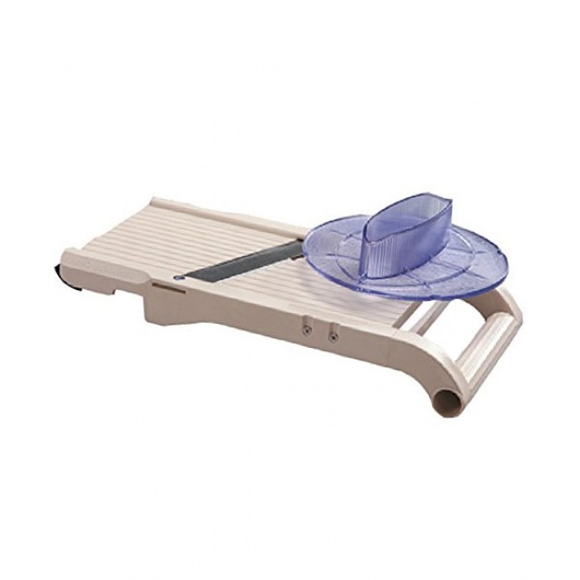 Plastic ABS premium jumbo model japanese mandoline 120 mm blade 13 x 6 x 2" / 32 x 16 x 5 cm - BENRINER - Bron Coucke ABS 32 x 16 x 5 cm - BENRINER - Bron Coucke
