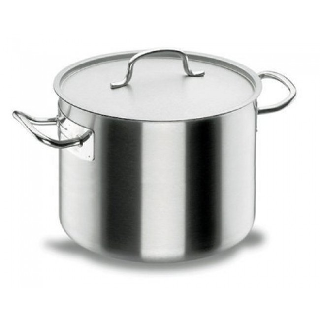Marmite braisière basse à couvercle - faitout induction en inox 18/10 - Ø 20 cm - Chef Classic - Lacor