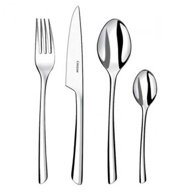 18 piece cutlery set - 4mm thick 18/10 stainless steel - Set of 6 - J'ai Gouté - Couzon