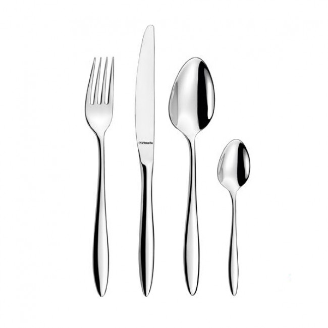 Ménagère 48 pièces en inox 18/0 de 3mm finition miroir - Gala